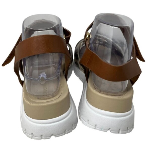 Cole Haan Sandals Size 7.5 B Women's Brown Snake Print Zero Grand II - Picture 4 of 12